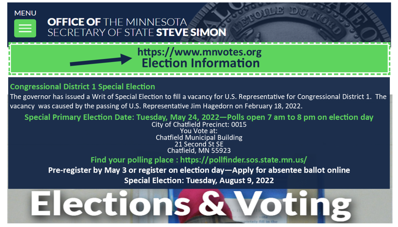 2022 0524 Special Primary Elections