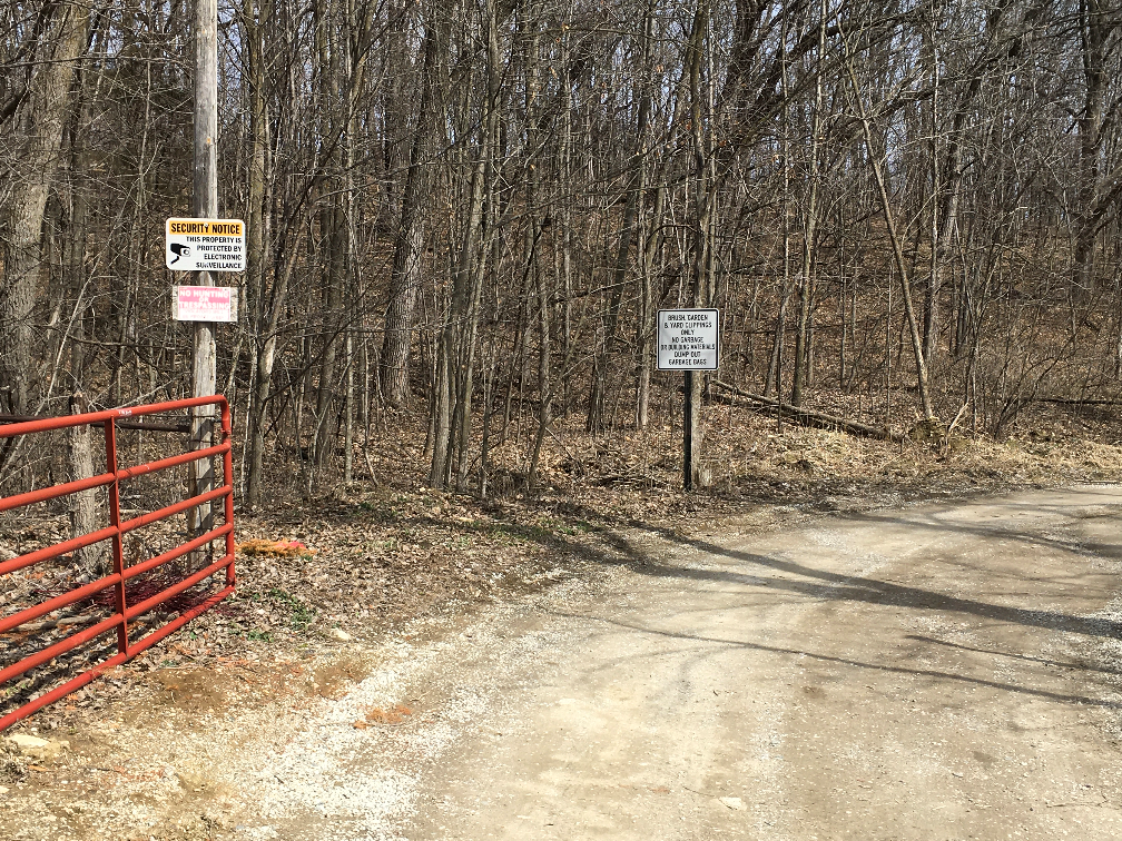 Brush Dump Entrance